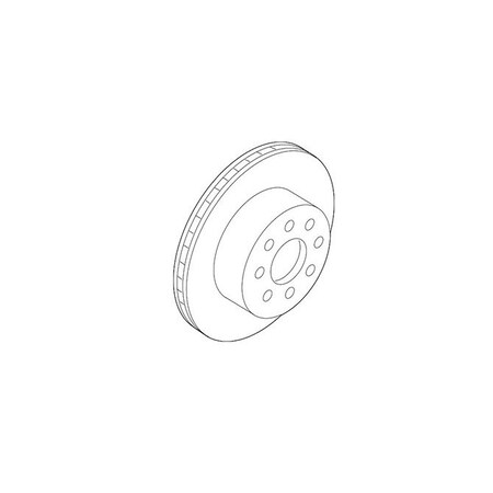 Motorcraft Rotor Asy-Brake, Brrf86 BRRF86